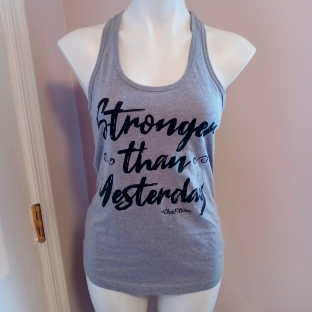 Ideal by next level "Stronger than yesterday" tank